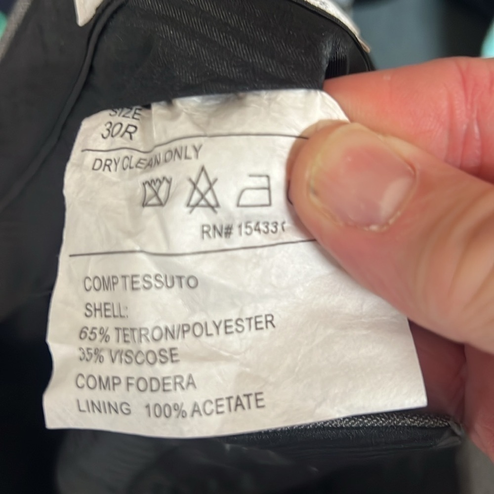 Needle & Stitch Men’s slack gray size 30R super nice dressy pants good condition - Picture 5 of 5